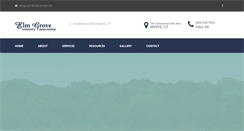 Desktop Screenshot of elmgrovecemetery.org